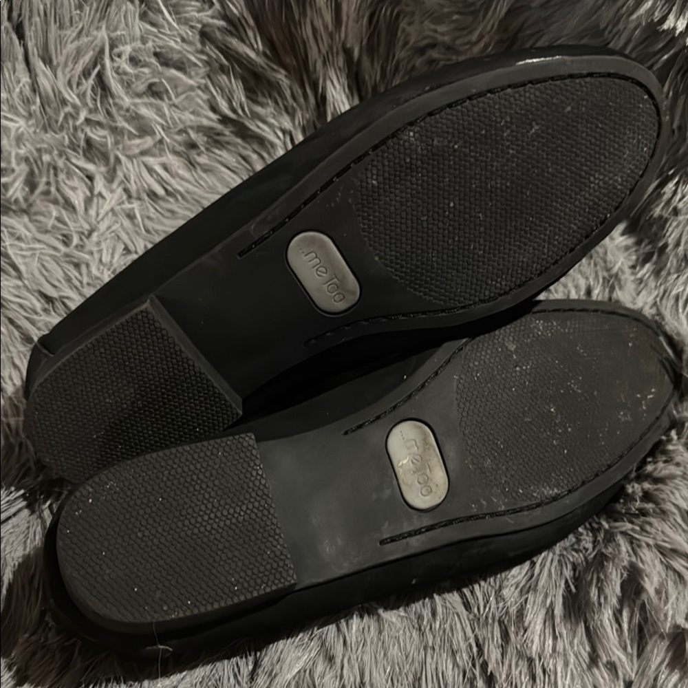 Me Too Black Flats Suede Slip-On - Picture 7 of 7